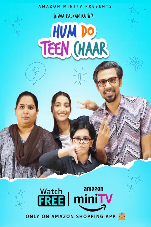 Download Hum Do Teen Chaar (2023) S01 Complete Hindi AMZN MiniTV Series 480p | 720p | 1080p 4 hum do teen chaar 2023
